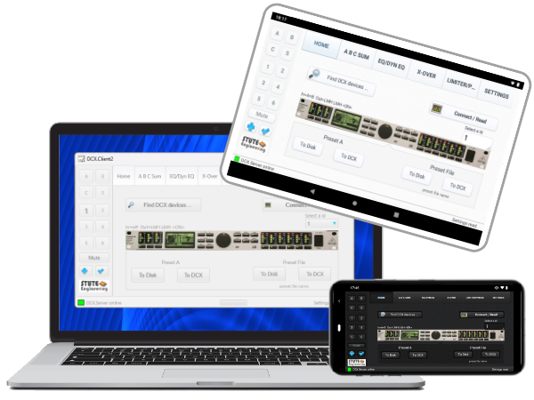 DCX2496 per WLAN steuern DCX2496 per WLAN steuern
