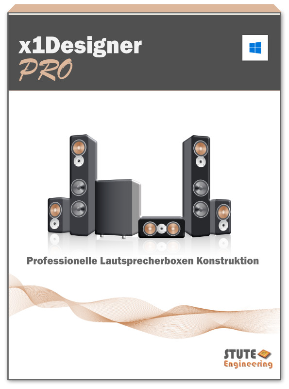 x1Designer: Professionelle Lautsprecherboxen Konstruktion 