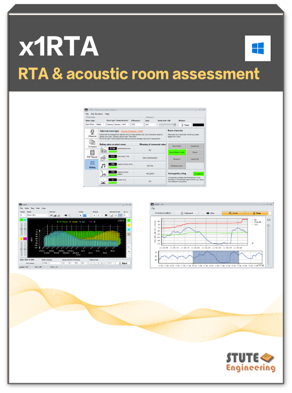 x1Analyzer - Präzise Audio Messung x1Analyzer - Audio Messungen
